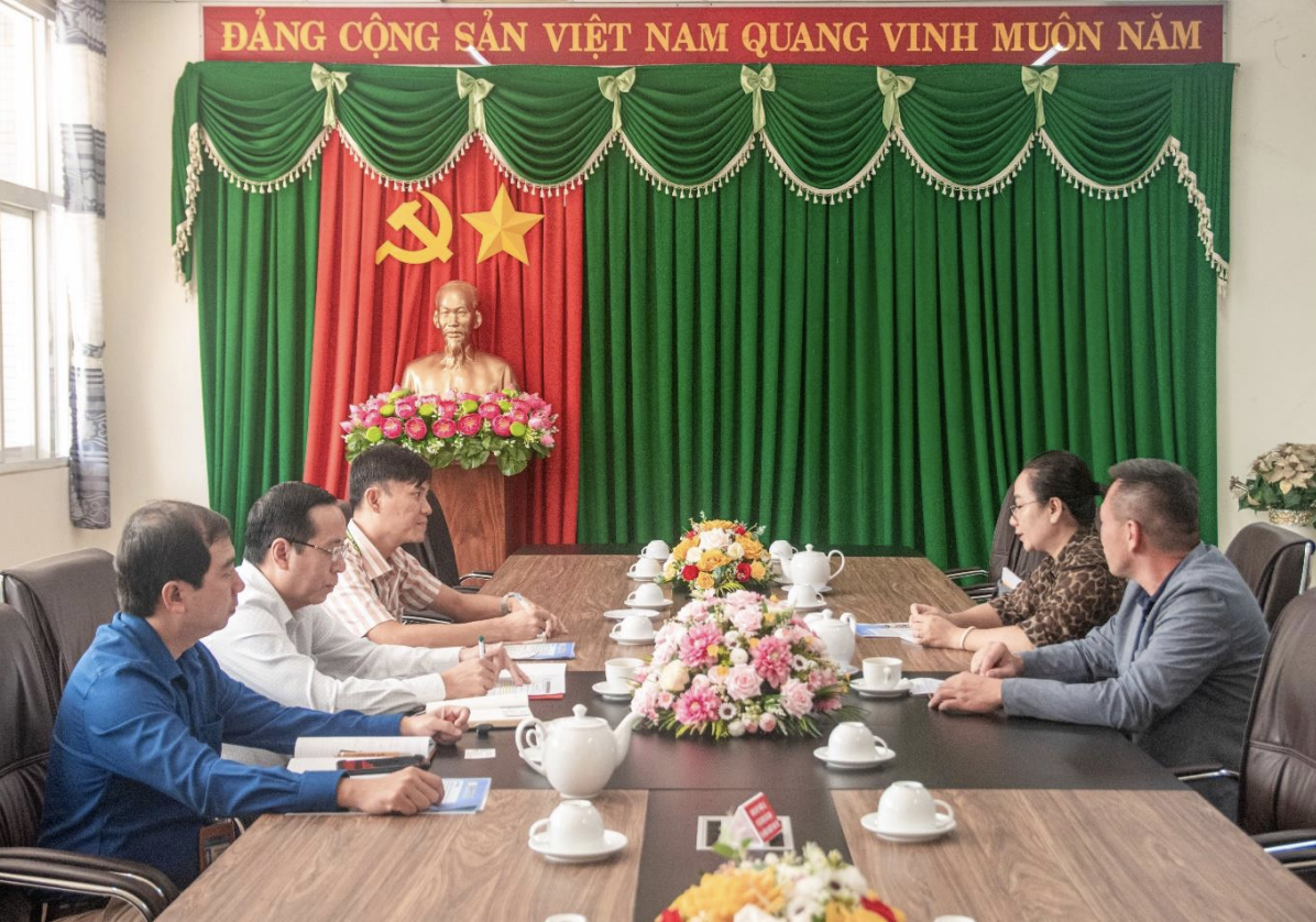 ĐÓN TIẾP VÀ LÀM VIỆC VỚI ĐOÀN CÔNG TÁC TRƯỜNG ĐẠI HỌC ĐÀI CƯƠNG (ĐÀI LOAN, TRUNG QUỐC)